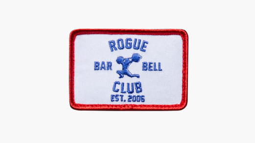 ROGUE BAR BELL CLUB フラッグ Rogue Barbell Club 2.0 Patch | Rogue Fitness